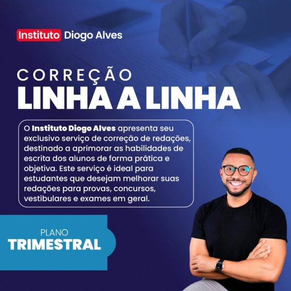 Correção Linha a Linha (plano trimestral)