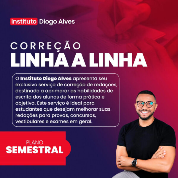 Correção Linha a Linha (plano semestral)