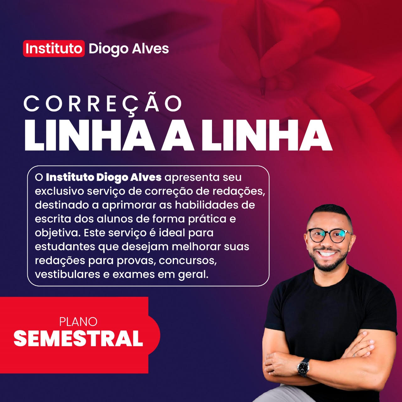 Correção Linha a Linha (plano semestral)
